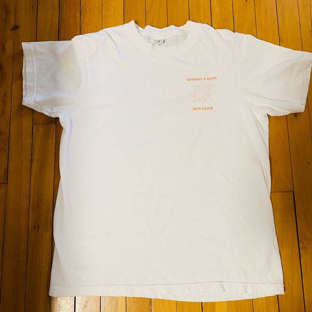SPORTY & RICH SUN CLUB TEE